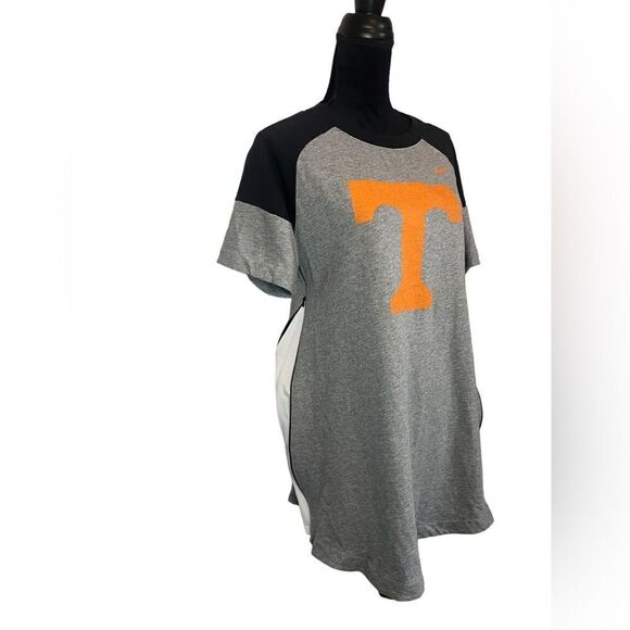 NIKE TENNESSEE VOLUNTEERS WOMENS MEDIUM GRAY ORANGE AND WHITE SHIRT - Picture 7 of 9